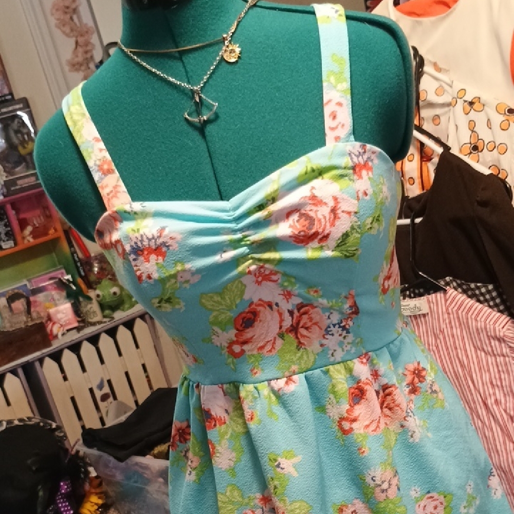 No Boundaries Multicolor Floral Dress